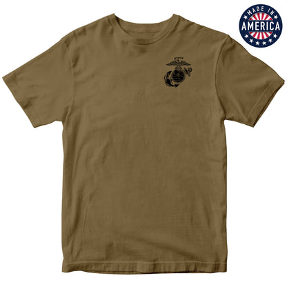 USA EGA Chest Seal Coyote Tee