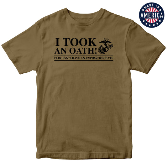 USA I Took An Oath Coyote Tee