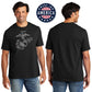 USA Zero Dark Thirty Distressed EGA Black Tee