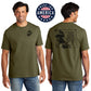 USA Chesty 2-Sided OD Green Tee