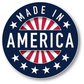 USA American Flag Decals