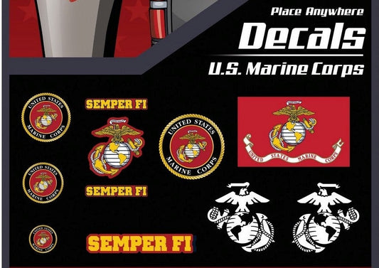 USA U.S. Marine Corps Logo Decals Multi Pack